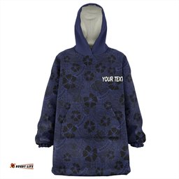New Zealand Warriors Sport Snug Hoodie - Scream With Tropical Patterns