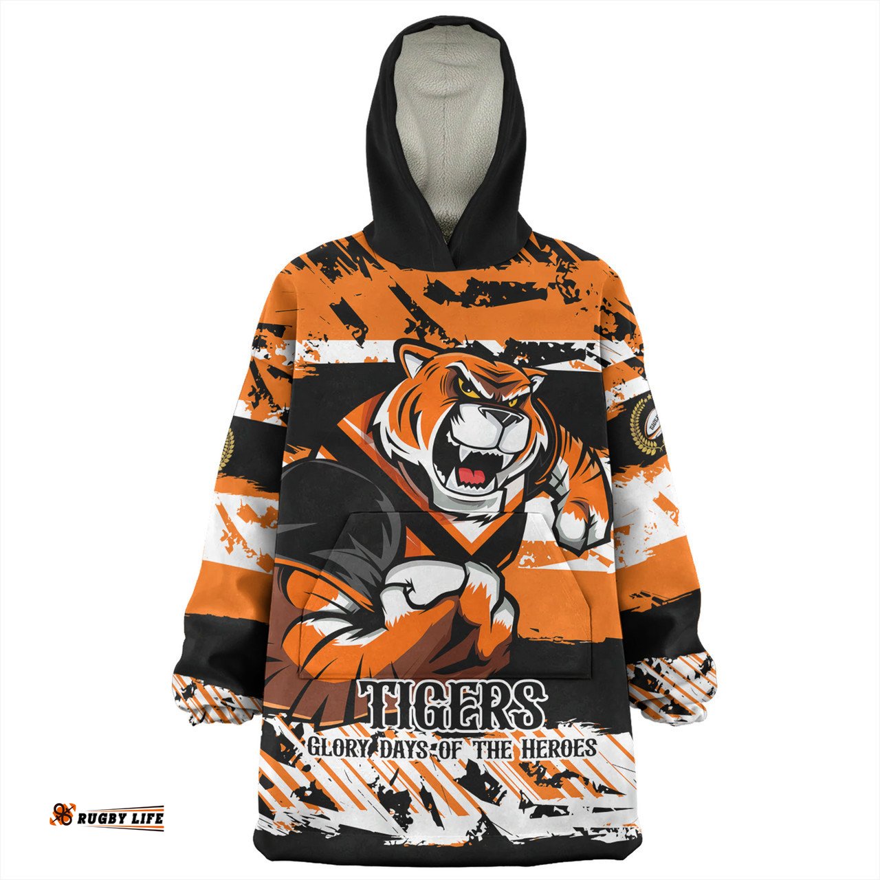 Wests Tigers Snug Hoodie - Theme Song Inspired