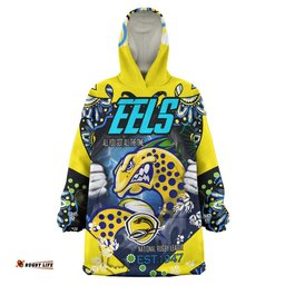 eels rugby snug hoodie custom personalised eels all you got all the time aboriginal player and number oodie blanket