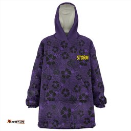 Melbourne Storm Snug Hoodie - Scream With Tropical Patterns