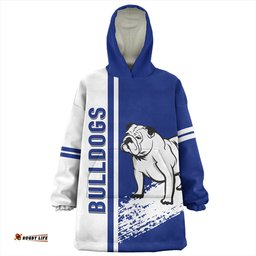 Canterbury-Bankstown Bulldogs Snug Hoodie - Bulldogs Mascot Quater Style