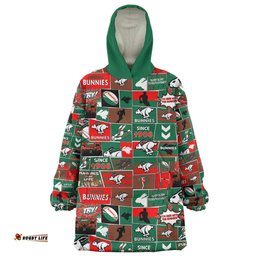 South Sydney Rabbitohs Snug Hoodie - Team Of Us Die Hard Fan Supporters Comic Style