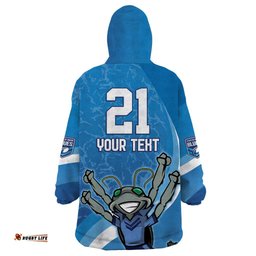 custom nsw cockroaches blues wearable blanket hoodie new south wales origin no2