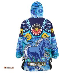 brumbies rugby custom snug hoodie naidoc week and torres strait brumbies with aboriginal patterns oodie blanket