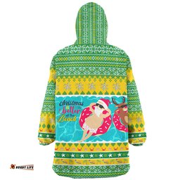 Australia Christmas Custom Snug Hoodie - Christmas Is Better At The Beach Snug Hoodie