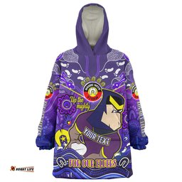 australia melbourne naidoc week custom wearable blanket hoodie for our elders home jersey wearable blanket hoodie