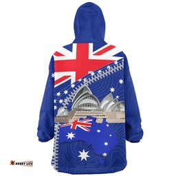 Australia Australia Day Snug Hoodie - Happy Australia Day Snug Hoodie