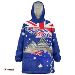 Australia Australia Day Snug Hoodie - Happy Australia Day Snug Hoodie
