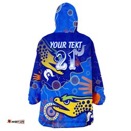 custom text and number parramatta eels naidoc week torres strait eels aboriginal wearable blanket hoodie