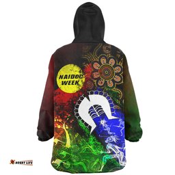 Australia Snug Hoodie Naidoc Week Aboriginal Indigenous Inspired Blood In Me
