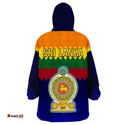 sri lanka the lions cricket mens t20 world cup wearable blanket hoodie