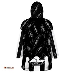 collingwood magpies indigenous guernsey no1 version wearable blanket hoodie