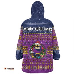 Melbourne Storm Christmas Custom Snug Hoodie - Chrissie Spirit Snug Hoodie