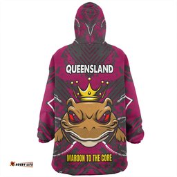 Cane Toads Sport Snug Hoodie - Custom Marron To The Core