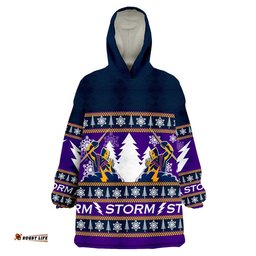 storm rugby wearable blanket hoodie christmas