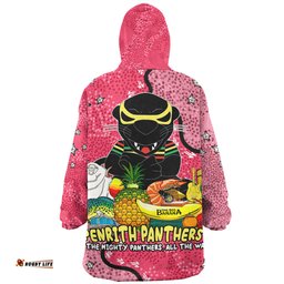 Penrith Panthers Custom Snug Hoodie - Australian Big Things (Pink) Snug Hoodie