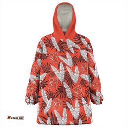 St. George Illawarra Dragons Custom Snug Hoodie - Tropical Patterns St. George Illawarra Dragons Snug Hoodie