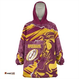 Brisbane Broncos Snug Hoodie - Theme Song