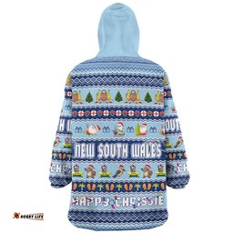 New South Wales Christmas Custom Snug Hoodie - Happy Chrissie Ugly Style Snug Hoodie
