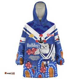 Canterbury-Bankstown Bulldogs Anzac Day Custom Snug Hoodie - Bulldogs Anzac Quotes Oodie