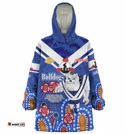 Canterbury-Bankstown Bulldogs Anzac Day Custom Snug Hoodie - Bulldogs Anzac Quotes Oodie