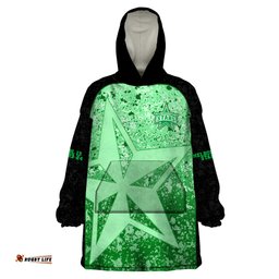 melbourne stars custom wearable blanket hoodie bbl cricket team 2024