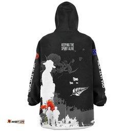 Australia Anzac Day Snug Hoodie - Keeping The Spirit Alive Oodie