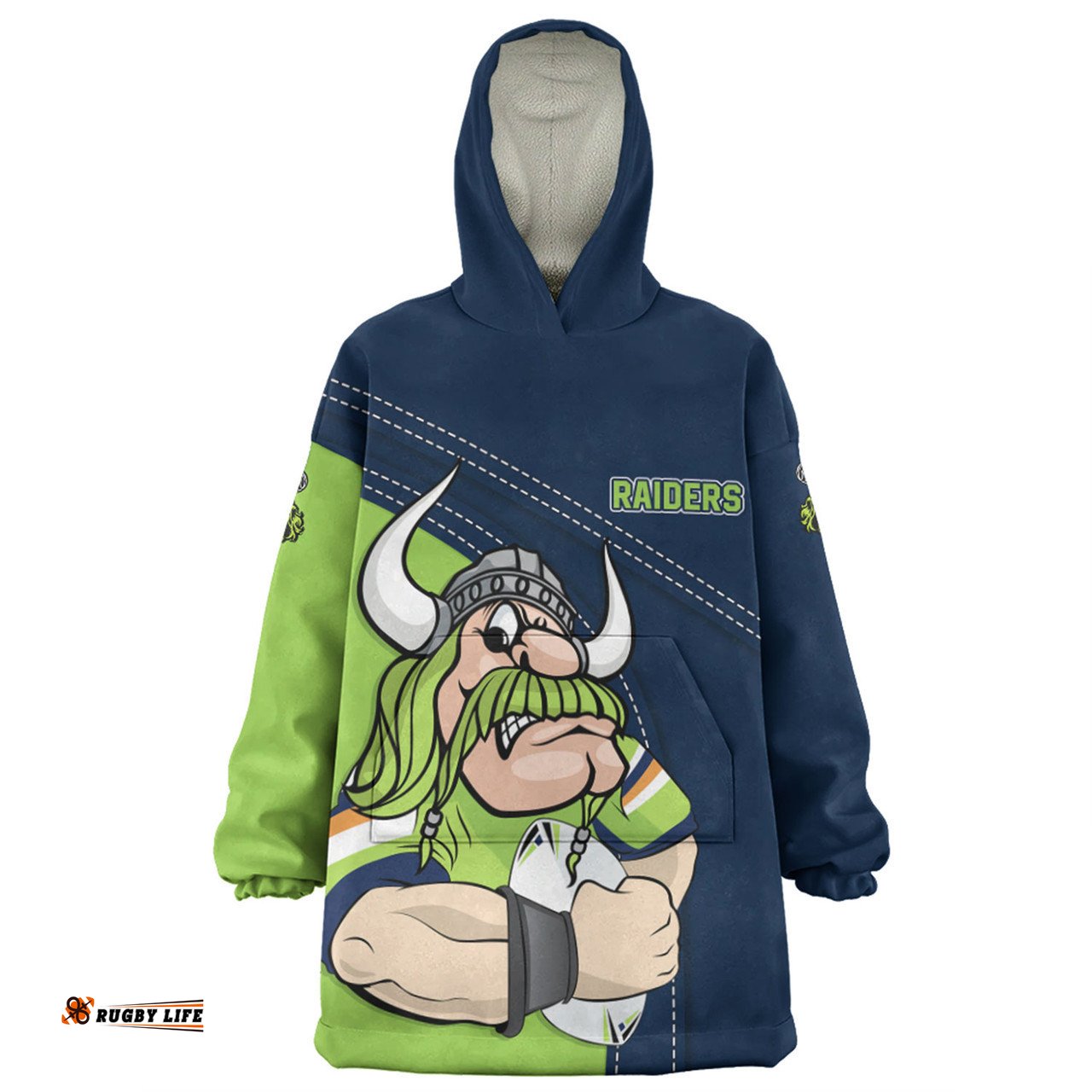 Canberra Raiders Snug Hoodie Custom Team Of Us Die Hard Fan Supporters