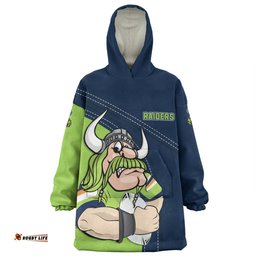 Canberra Raiders Snug Hoodie Custom Team Of Us Die Hard Fan Supporters