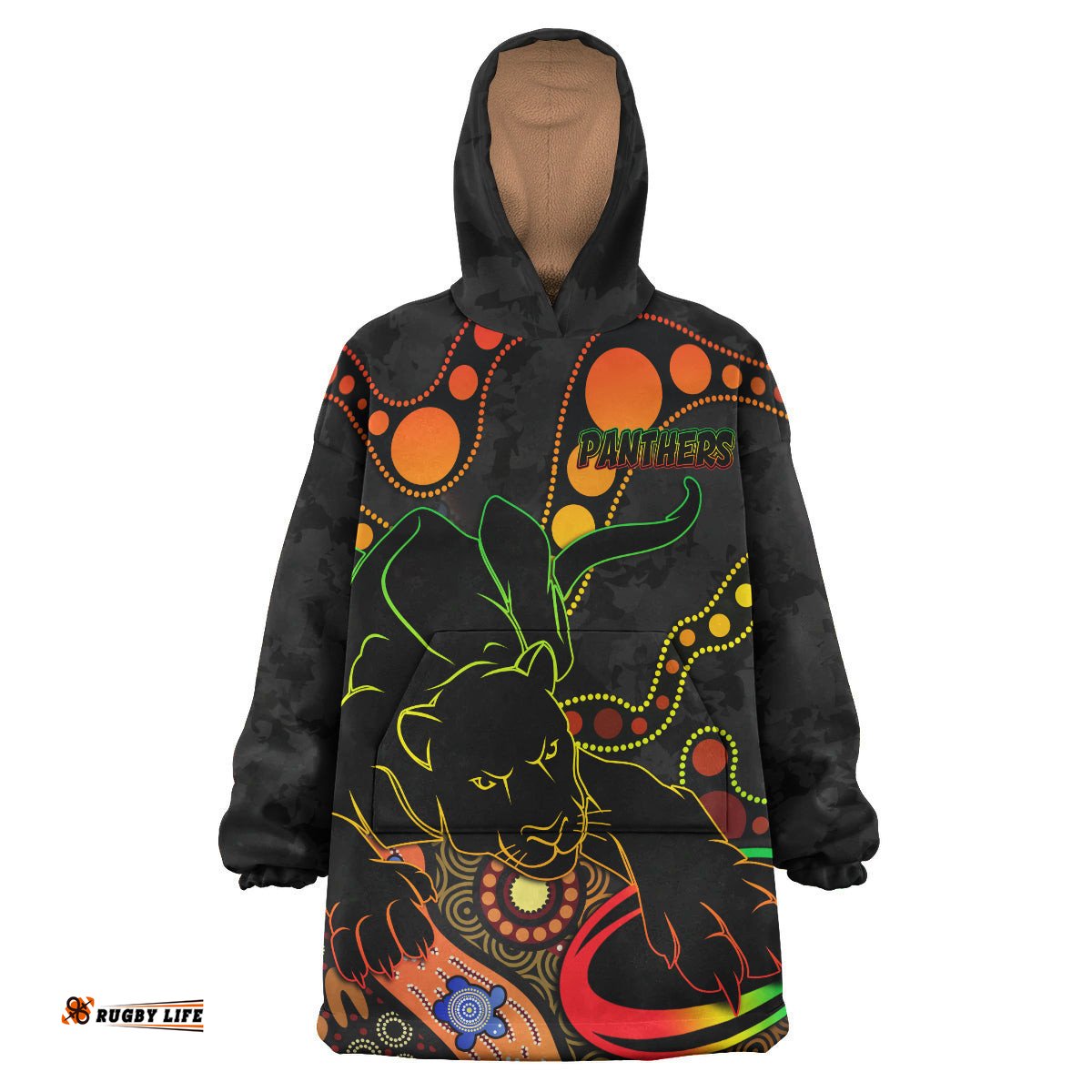penrith panthers rugby snug hoodie custom penrith panthers aboriginal snug hoodie