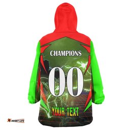 panthers rugby snug hoodie custom final series champions panthers rugby league personalised oodie blanket