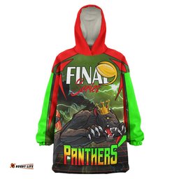panthers rugby snug hoodie custom final series champions panthers rugby league personalised oodie blanket