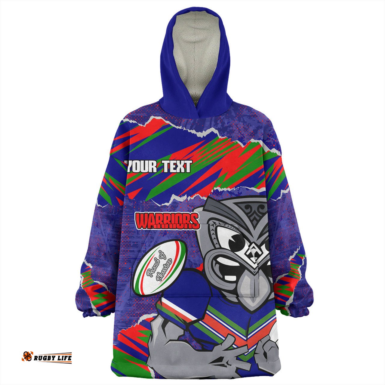 New Zealand Warriors Sport Snug Hoodie - Theme Song