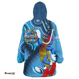new south wales rugby league team snug hoodie custom new south wales blues dreaming cockroaches state of origin aboriginal oodie blanket