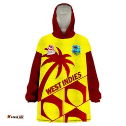 west indies windies cricket mens t20 world cup wearable blanket hoodie