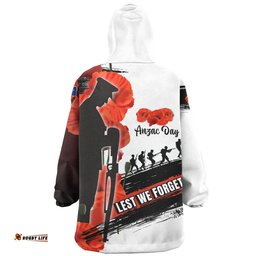 Australia Snug Hoodie - Custom Anzac Day Special Style ( Ver 2 )