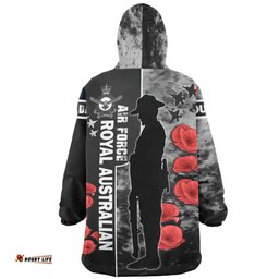 Australia Snug Hoodie - Custom Royal Australian Air Force Anzac Day Camouflage Style