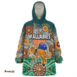 Australia Aboriginal Custom Snug Hoodie - Dragonfly Flies Into Beehive And Snake Circle 2 Snug Hoodie