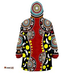 aboriginal flag aboriginal lives matter sticker wearable blanket hoodie
