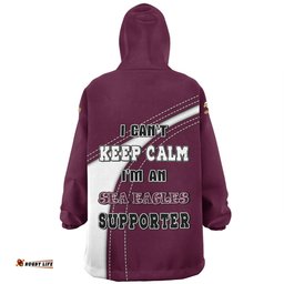 Manly Warringah Sea Eagles Snug Hoodie Custom Team Of Us Die Hard Fan Supporters
