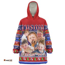 Australia Christmas Custom Snug Hoodie - Personalised Blue Summer Vibes Chrissie Present Snug Hoodie