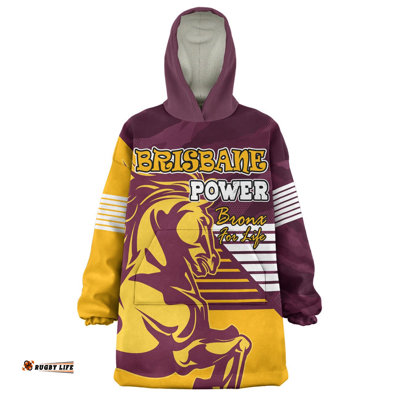 Brisbane Broncos Custom Snug Hoodie - I Hate Being This Awesome But Brisbane Broncos Snug Hoodie