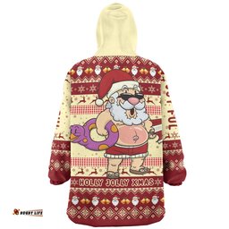 Australia Christmas Custom Snug Hoodie - Aussie Christmas Santa Summer Vibes Snug Hoodie