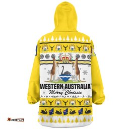 Western Australia Christmas Snug Hoodie - Merry Chrissie Snug Hoodie