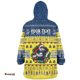 North Queensland Cowboys Christmas Custom Snug Hoodie - Chrissie Spirit Snug Hoodie