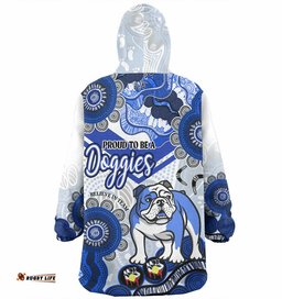 australia city of canterbury bankstown custom wearable blanket hoodie proud to be a doggies home jersey wearable blanket hoodie