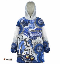 australia city of canterbury bankstown custom wearable blanket hoodie proud to be a doggies home jersey wearable blanket hoodie