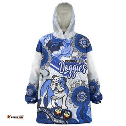 australia city of canterbury bankstown custom wearable blanket hoodie proud to be a doggies home jersey wearable blanket hoodie