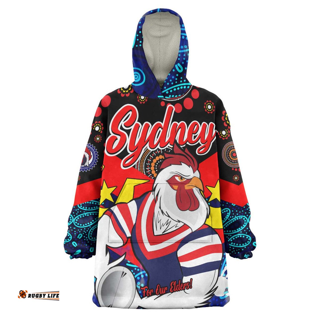 Australia Sydney Naidoc Week Custom Snug Hoodie - Aboriginal Inspired Culture and Torres Strait