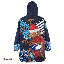 Cockroaches Snug Hoodie - Custom Aboriginal Inspired Christmas Oodie Blanket